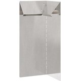  Ograda protiv puževa 4 pcs 10 x 10 x 25 cm Nehrđajući čelik | shoptok.hr