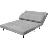 Støraa Svetlo siva raztegljiva sedežna garnitura iz rebrastega žameta 140 cm Mallory – | Shoptok.si