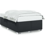 vidaXL Posteljni okvir črn 120x200 cm umetno usnje | Shoptok.si