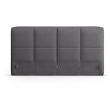 Micadoni Temno sivo oblazinjeno vzglavje 170,5x100 cm Darren – | Shoptok.si