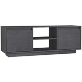 vidaXL TV omarica siva 110x30x40 cm trdna borovina | Shoptok.si