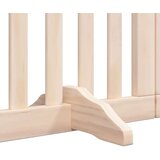 vidaXL Ograda za pse z vrati zložljiva 15 panelov 750 cm topolovina | Shoptok.si
