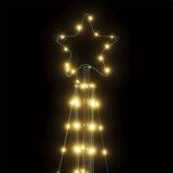vidaXL Lučke za novoletno jelko 363 LED diod hladno tople bele 182 cm | Shoptok.si