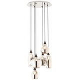  Redo 01-3194 - Luster na sajli TANNER, 6x E14 (maks. 28 W), 230 V, prečnik 47,2 cm | Eponuda.com