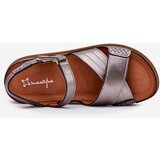 Maciejka Ladies leather sandals on platform | shoptok.hr