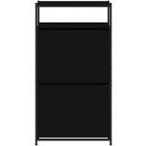 vidaXL Ormarić za cipele crni 60 x 34 x 112 cm od konstruiranog drva | shoptok.hr