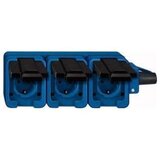 Merten SCHUKO vtičnica 3f.bl mobile 16A AC 250V 229393, (21225328) | Shoptok.si