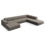 Cosmopolitan Design Svjetlo smeđa kutna garnitura (s desnim kutom/u obliku slova "U") Chicago – | shoptok.hr