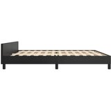  Okvir za krevet s uzglavljem crni 200x200 cm od umjetne kože | shoptok.hr