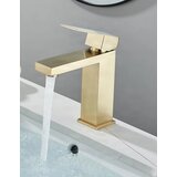 EYN Elegantna kopalniška armatura | Pipa BS1103 — Brušeno zlato — 16 cm | Shoptok.si