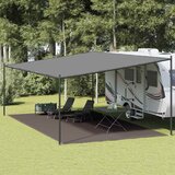  Tepih za šator 400 x 800 cm antracit HDPE | shoptok.hr