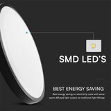  LED stropno svetlo za kupatilo sa senzorom LED/18W/230V IP44 4000K, prečnik 29 cm + daljinski upravljač | Eponuda.com