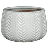  Okrasni lonec Pearl (Bela, Ø x V: 19 x 14 cm)