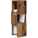 Kutni ormarić Staro drvo 25,5x25x80cm Konstruirano drvo | shoptok.hr