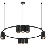  Visilica na sajli GENESIS 10xGU10/8W/230V crna | Eponuda.com