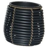 STIL PVC pletena tegla Jolie antracit 17x17x17cm 9851060-1 | shoptok.hr