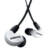 Shure AONIC 215 - in-ear headphones with single transducer and 3.5mm cable (white) | shoptok.hr