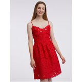Orsay Red Ladies Lace Dress - Women Cene'.'