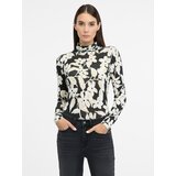 Orsay Black women's patterned turtleneck - Women's | shoptok.hr