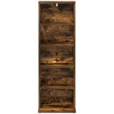 Cd ormar Dimljeni hrast 33 x 23,5 x 97,5 cm Konstruirano drvo | shoptok.hr