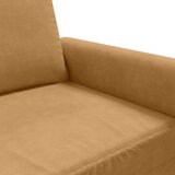  Fotelja smeđa 60 cm baršunasta | shoptok.hr