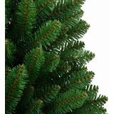 vidaXL Umestno božično drevo z LED lučmi Zelena 120 cm PVC in kovina | Shoptok.si