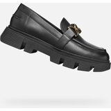 Geox Black women's moccasins Vilde - Women's Cene