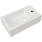  Umivaonik s Otvorom za Slavinu Keramički Bijeli 46x25 5x12 cm | shoptok.hr