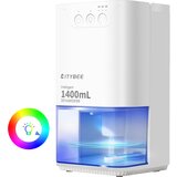 Nettlife Električni razvlažilnik zraka 1400 ml - Tihi razvlažilnik zraka za dom, spalnico in klet (črn), (22145718) | Shoptok.si