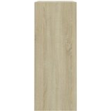 Ormarić za knjige s 2 razine boja hrasta 80x30x76,5 cm iverica | Eponuda.com