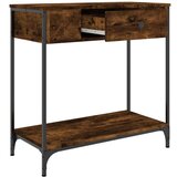  Konzolni stol boja hrasta 75 x 34 5 x 75 cm konstruirano drvo | shoptok.hr