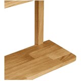 House Nordic Večnivojska polica iz masivnega hrasta v naravni barvi 20 cm Townsville – | Shoptok.si