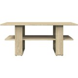 vidaXL Klubska mizica sonoma hrast 102x55x42 cm inženirski les | Shoptok.si