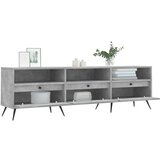 vidaXL TV omarica betonsko siva 150x30x44,5 cm inženirski les | Shoptok.si
