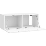 TV Omarica za TV, ki jo lahko montiraš na steno Bela visok sijaj, (5000210520) | Shoptok.si