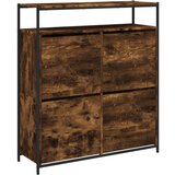Maison Chic Omarice za obutev - Kopa za čevlje s 4 predali dimljeni hrast 100x34x112 cm, (21778336) Cene
