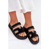 Boto Women's Sandals With Decoration On The Platform Black Delyna | ePonuda.com