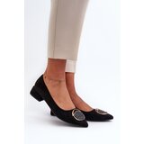 S. BARSKI Low-Heeled Court Shoes Made of Eco Suede S.Barski | Eponuda.ba