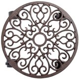 Esschert Design Metalni mobilni stalak za tegle za bilje ø 34,5 cm Ornament – | shoptok.hr