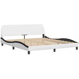  Okvir za krevet bez madraca Hvar bijelo-crni 180x200cm umjetna koža | Eponuda.com