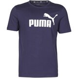Puma Moška majica ESS Logo Tee Temno modra | Shoptok.si