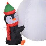  Snjegović s pingvinima LED 180 cm | shoptok.hr