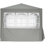  Zabavni šotor Svetlo siva 250 x 250 x 240 cm PE in jeklo, (5000234187) | Shoptok.si
