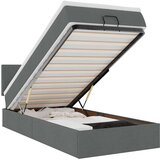 vidaXL otomanski okvir kreveta s madraca tamnosivi 100x200cm tkanine | shoptok.hr