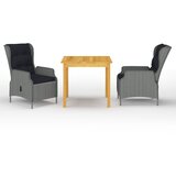  3-dijelni vrtni blagovaonski set svjetlosivi | shoptok.hr