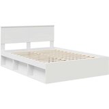 Konstrukcija postelje Bela 140 x 190 cm Konstruiran les, (5000104047) | Shoptok.si
