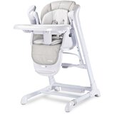 CARETERO Gugalnik in stol za hranjenje Indigo 2v1Siva | Shoptok.si