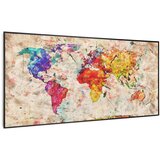 Klarstein Wonderwall Air Art Smart, infracrveni grijač, karta u boji, Crna Cijene