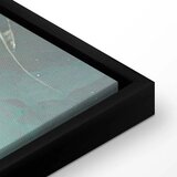  Slika - School of small fish 120x80 U crnom drvenom okviru | shoptok.hr