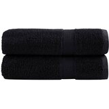 Premium ručnici za ruke SOLUND 2 kom. crni 50x100 cm 600 g/m² - Crna 50 x 100 cm 2 Cijene